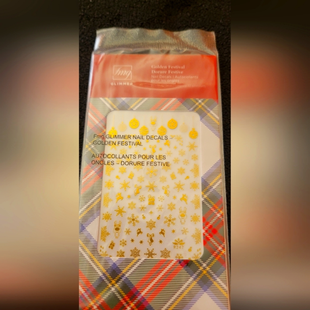 fmg glimmer nail decals-Golden Festival-102  decals!!!